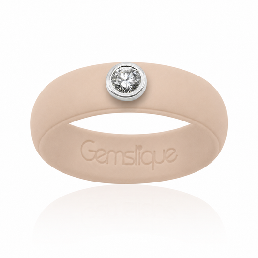 Nude Silicone Ring