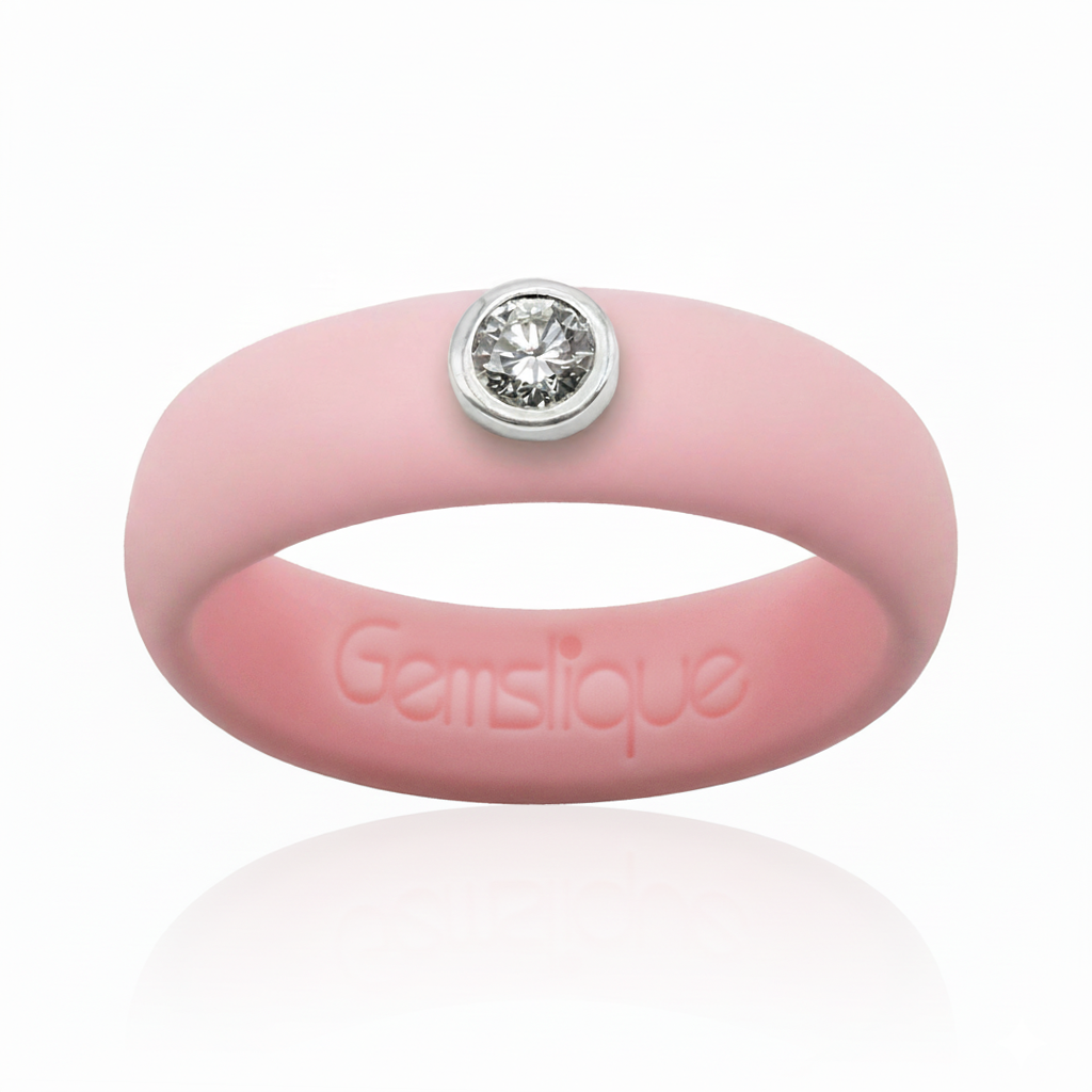 Sakura Pink Silicone Ring