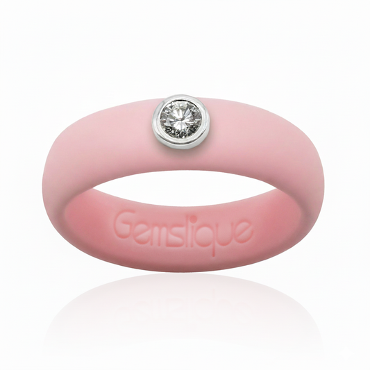 Sakura Pink Silicone Ring